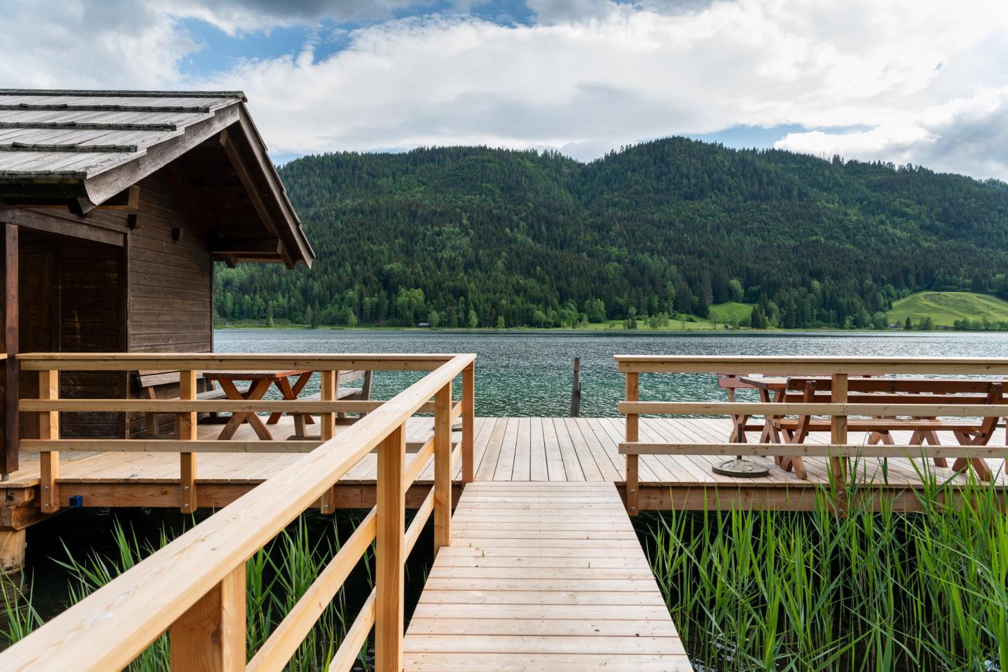 Draxl-Hof Ferienwohnungen Weissensee Exterior photo